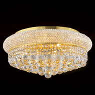 Bagel Crystal flush mount chandeliers KL-41035-2010-G