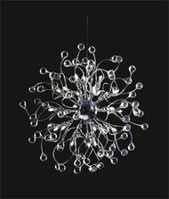 Spider crystal chandelier KL-41050-2424-C ball