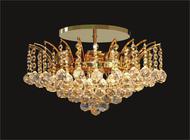 Sirius Collection Crystal Flush Mount KL-41040-1614-G