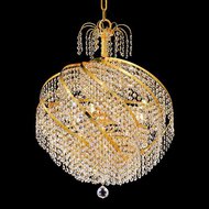 Spiral Crystal Chandeliers KL-41044-2222-G