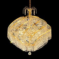 Spiral Crystal Chandeliers KL-41044-2625-G