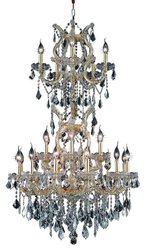 25 Light Maria Theresa crystal chandeliers KL-41039-3050-G