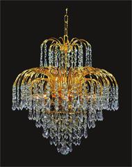 Waterfall mini crystal chandeliers KL-41043-1820-G