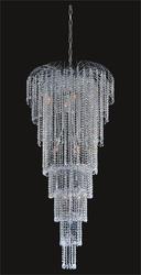 Waterfall crystal chandeliers KL-41043-2558-C