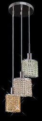 Colored Pendant Crystal Chandelier 2008 - R-E-L3